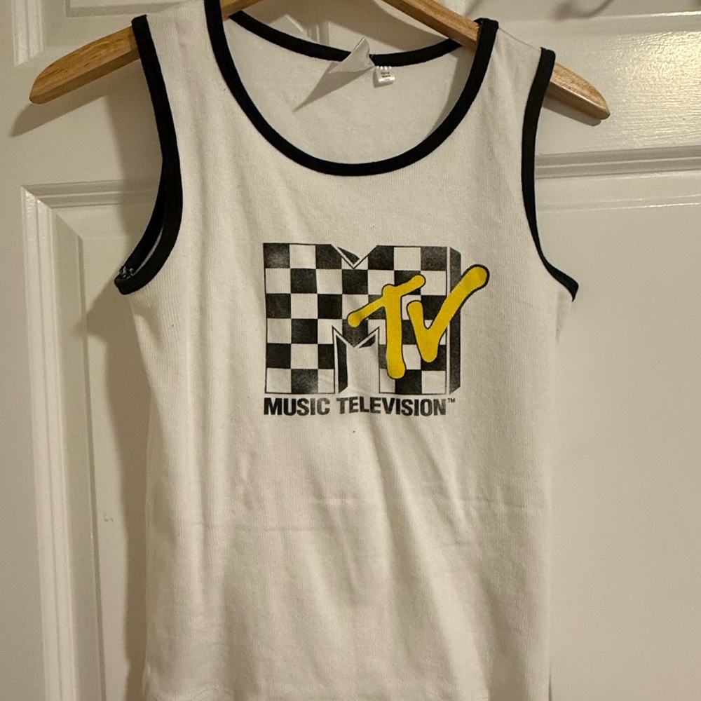 Forever 21 MTV Logo Tank Top